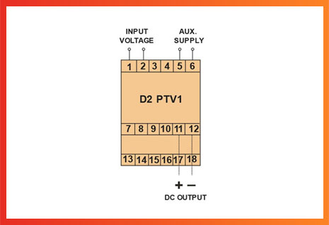 D2-PTV1-Electrical Connection Diagram