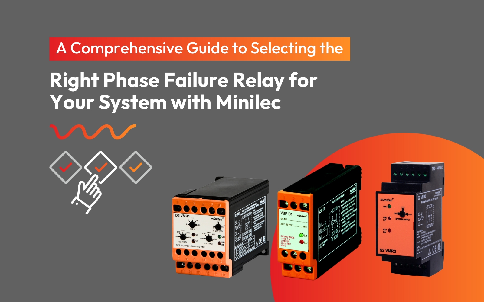 Selection Guide for Phase Failure Relays