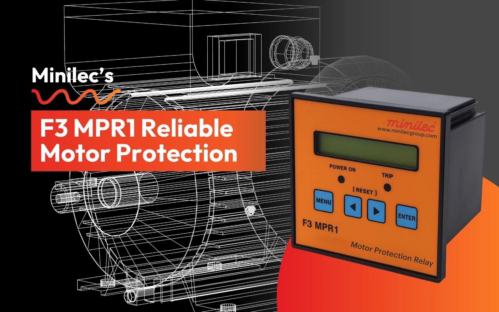F3 MPR1 Motor Protection in Demanding Environments