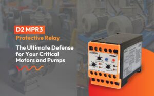 D2 MPR3 Motor Protection Relay for Pumps & Motors